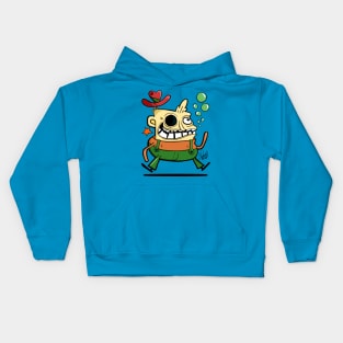 salto de felicidad Kids Hoodie